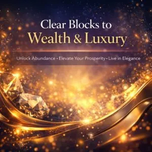Clear Blocks to Wealth and Luxury